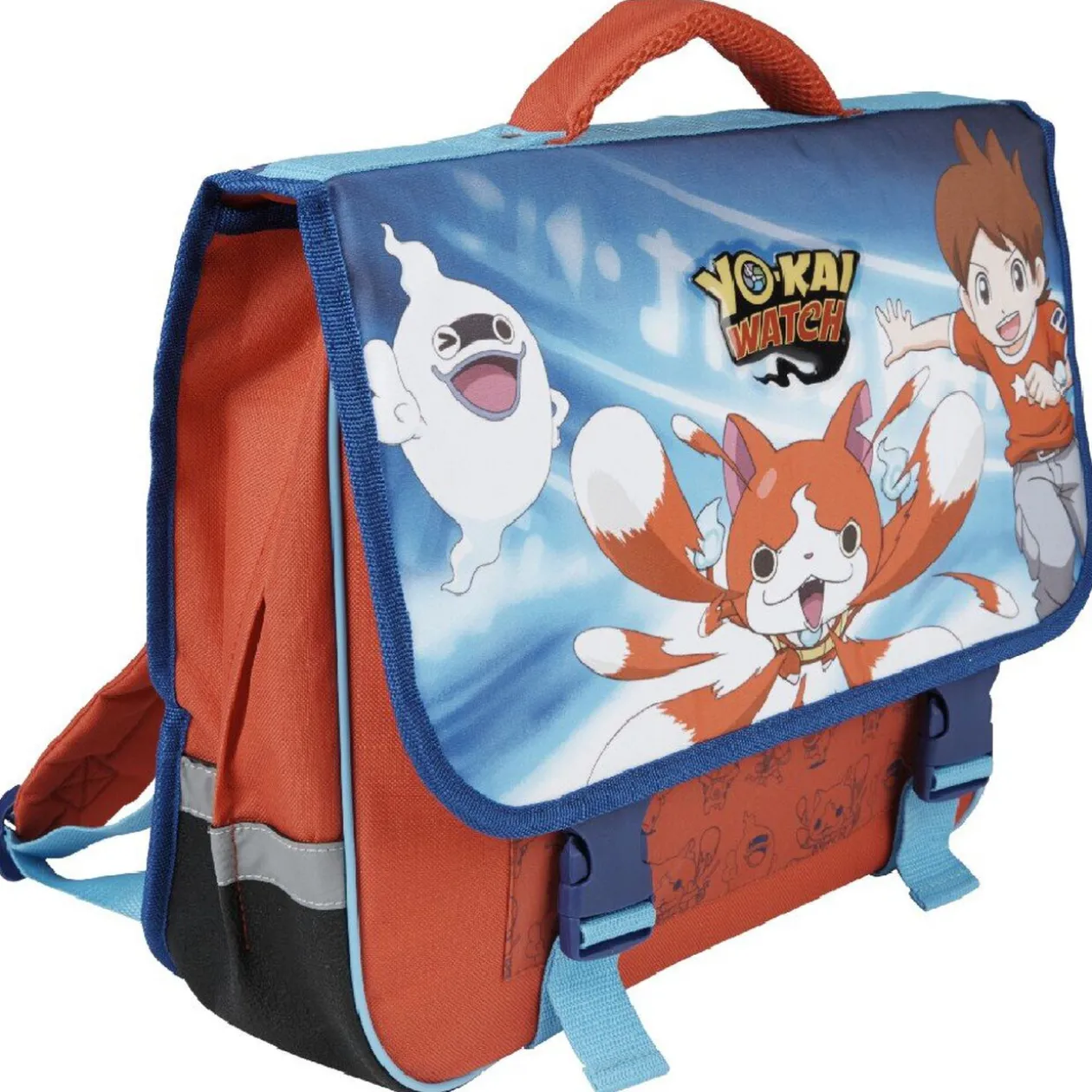 Cartable Yokai Watch rouge et bleu