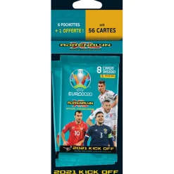 Carte Euro 2020 Panini x7