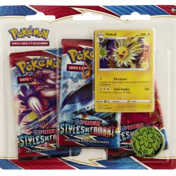 Carte Pokémon Booster épée et bouclier x3