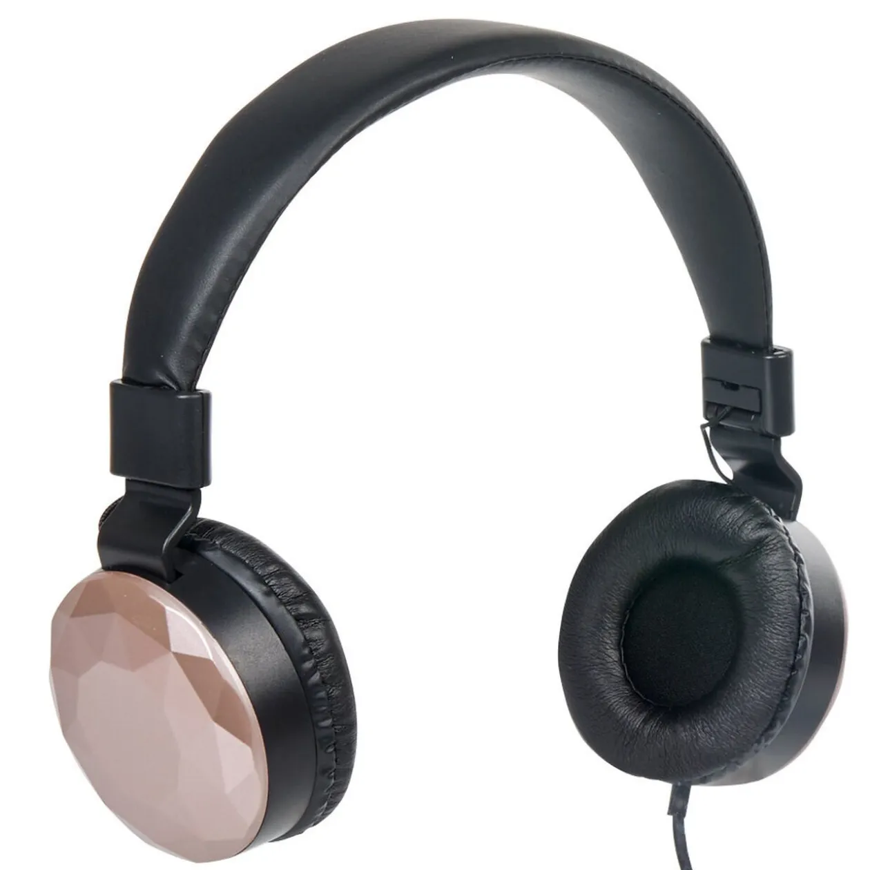 Casque audio filaire Homday X-Pert abs noir rose