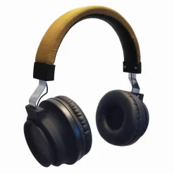 Casque audio filaire Homday X-Pert finition tissu noir marron