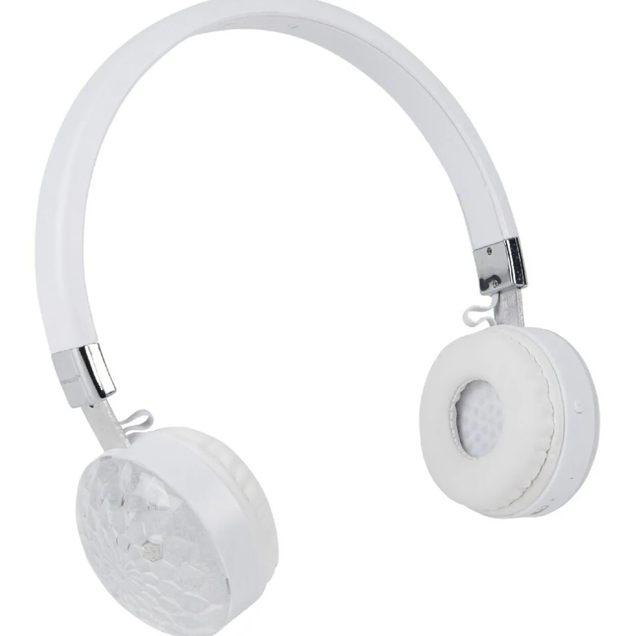Casque audio led blanc