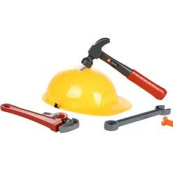 Casque de chantier + outils x10