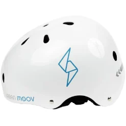 Casque de protection URBAN MOOV blanc taille S trottinette et vélo