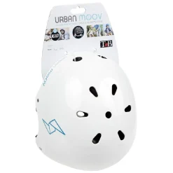 Casque de protection URBAN MOOV blanc taille S trottinette et vélo