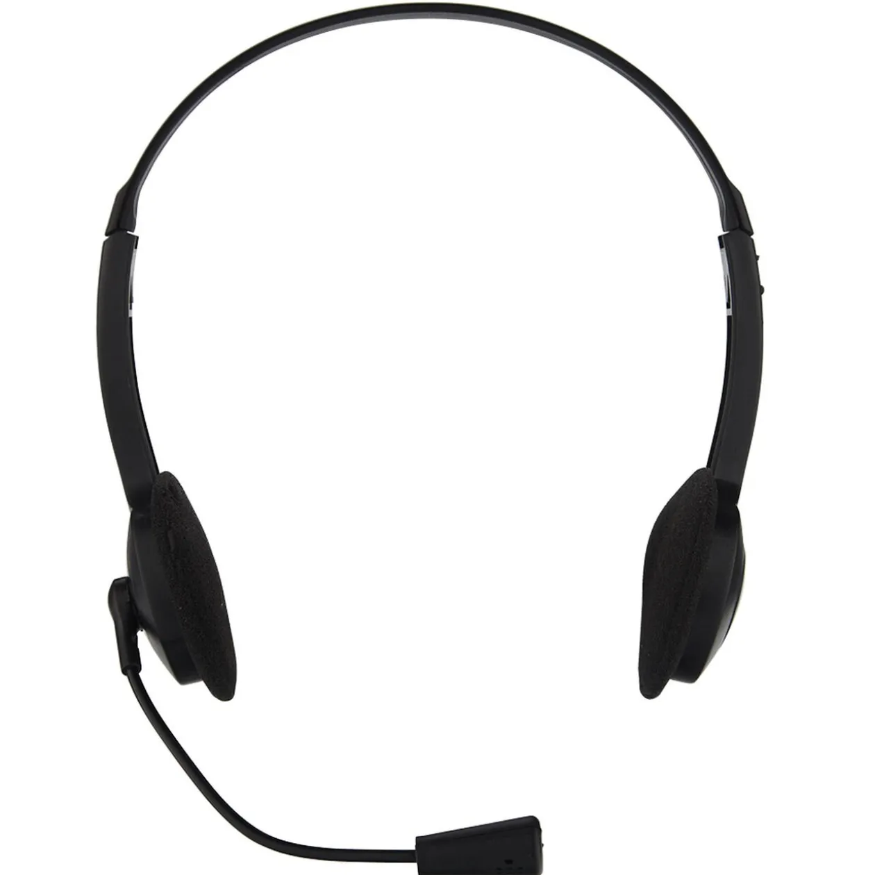 Casque gaming avec micro flexible réglable noir