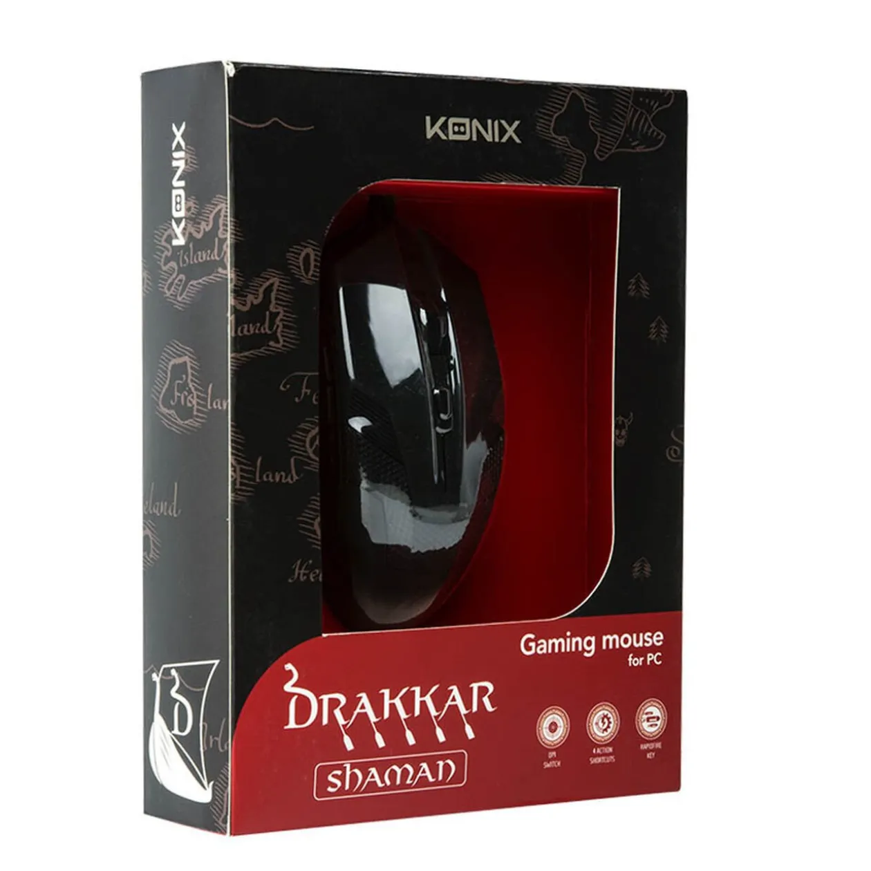 Casque gaming Konix Classic Skàld