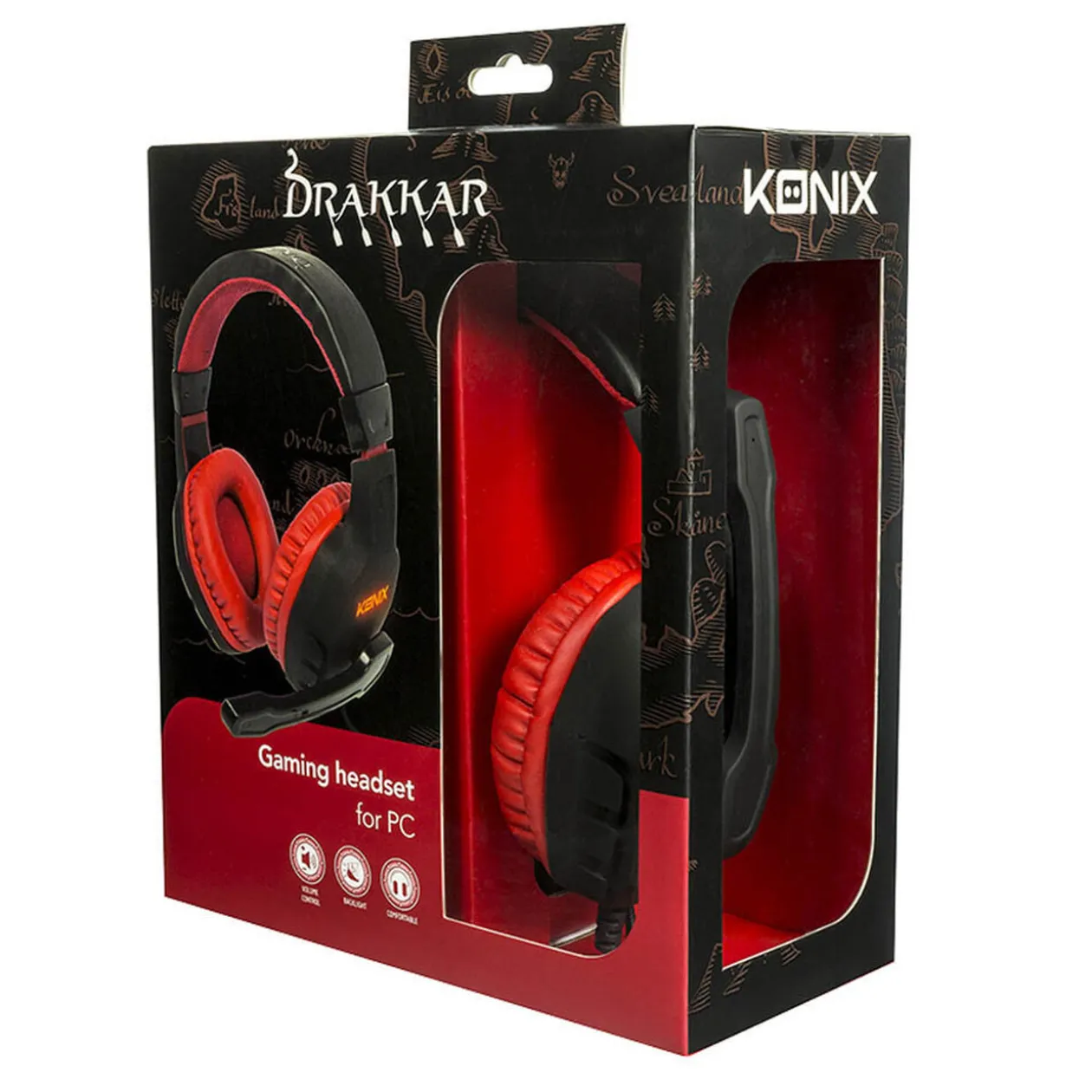 Casque gaming Konix Classic Skàld