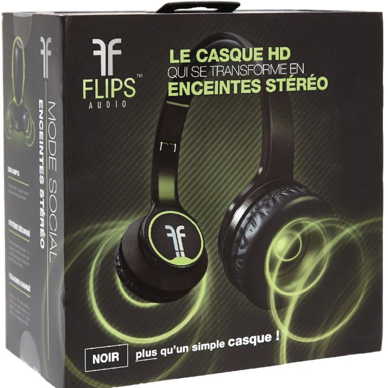 Casque HD et enceinte nomade Stéréo 2 en 1