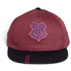 Casquette Harry Potter Hogwarts coton noir et bordeaux