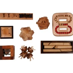 Casse tête en bois 8pcs