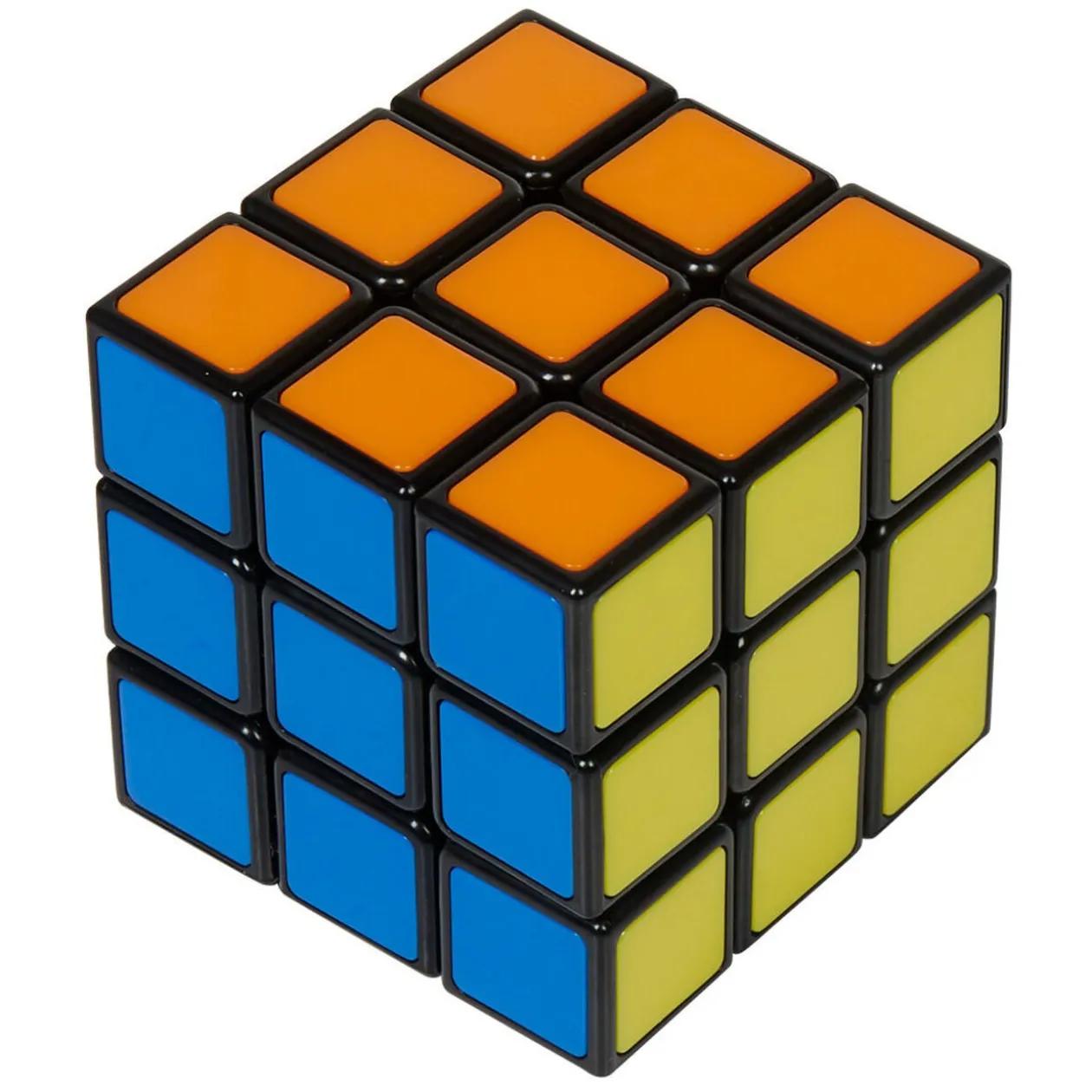 Casse tête Rubik's Cube 3x3 sans stickers