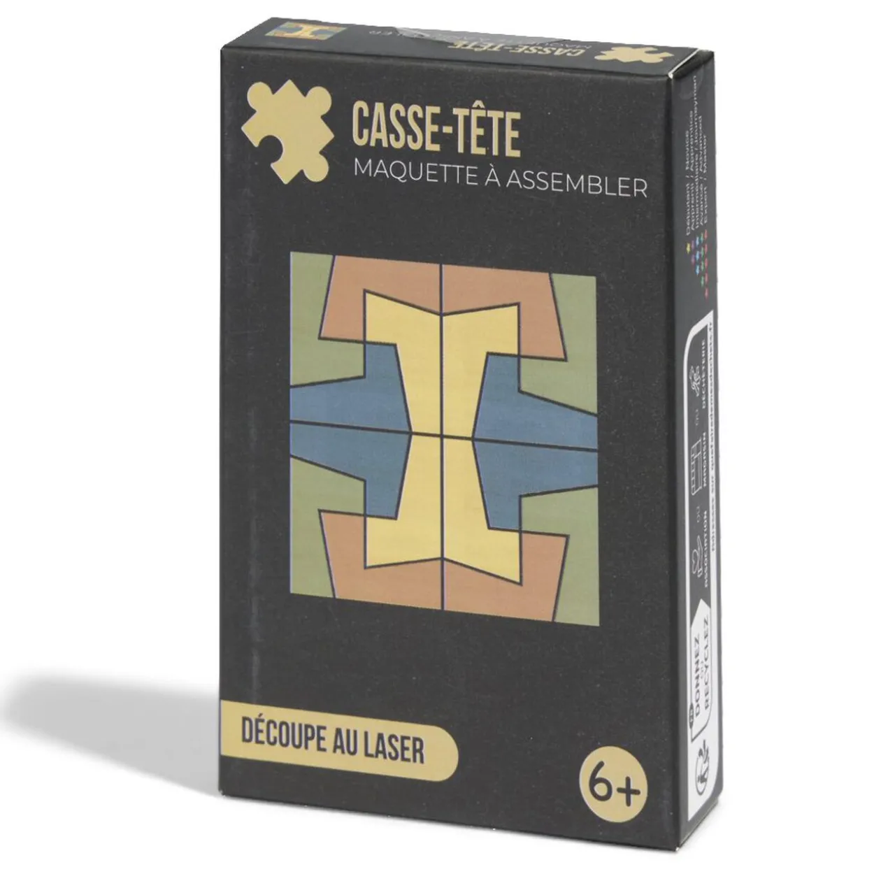 Casse-tête en bois - 8 modèles