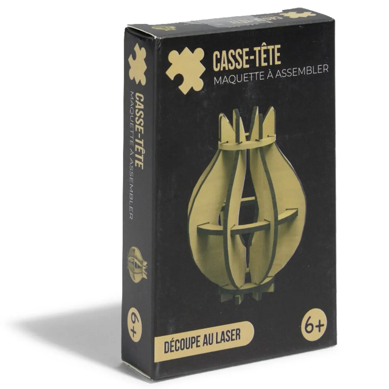 Casse-tête en bois - 8 modèles