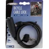 Câble anti-vol vélo + 2 clés