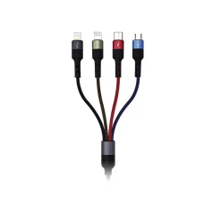 Câble de charge 4en1 multimédia 1,5 m