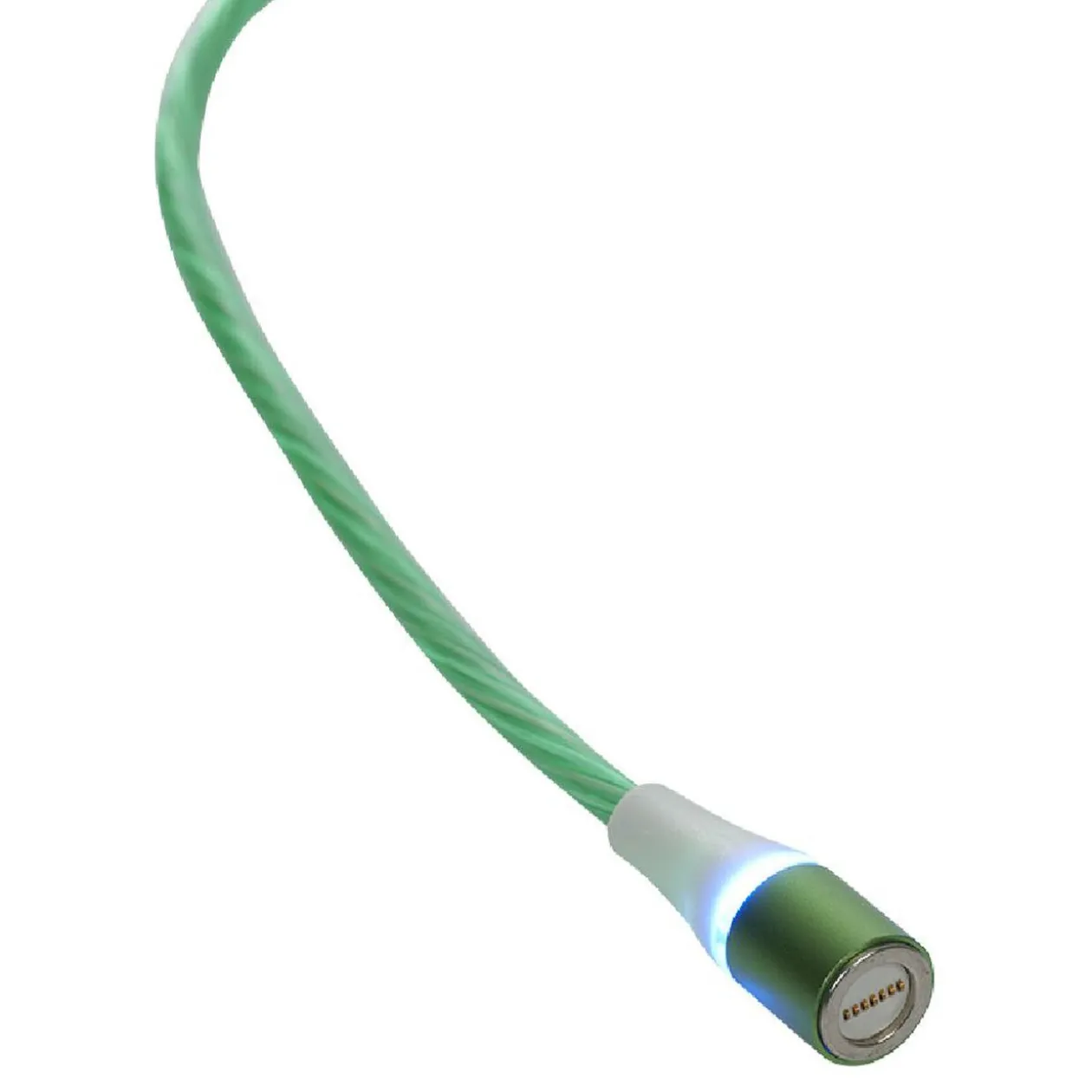 Câble de charge lumineux 3 en 1 Lightning/USB-C/Micro USB