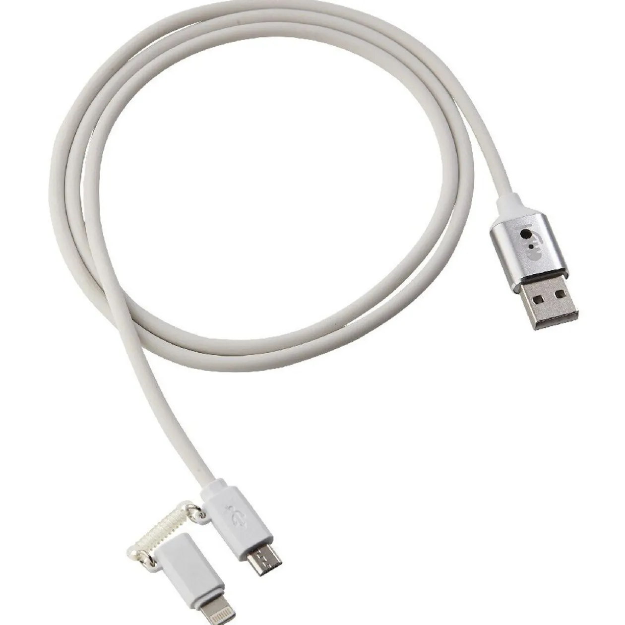 Câble de charge universel effet guirlande 2en1