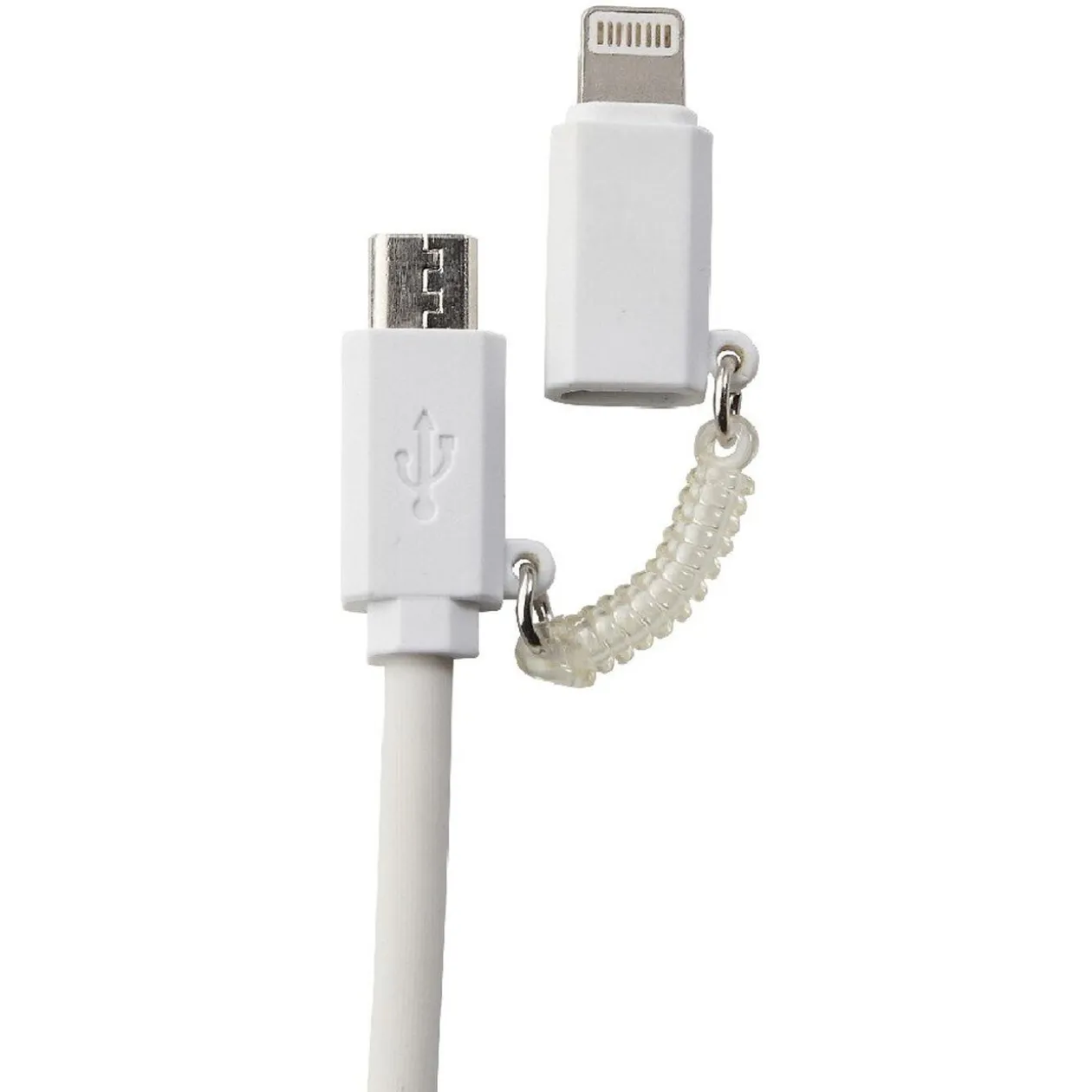 Câble de charge universel effet guirlande 2en1