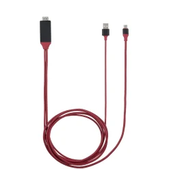 Câble de connexion 3en1 USBC HDMI USB 2m