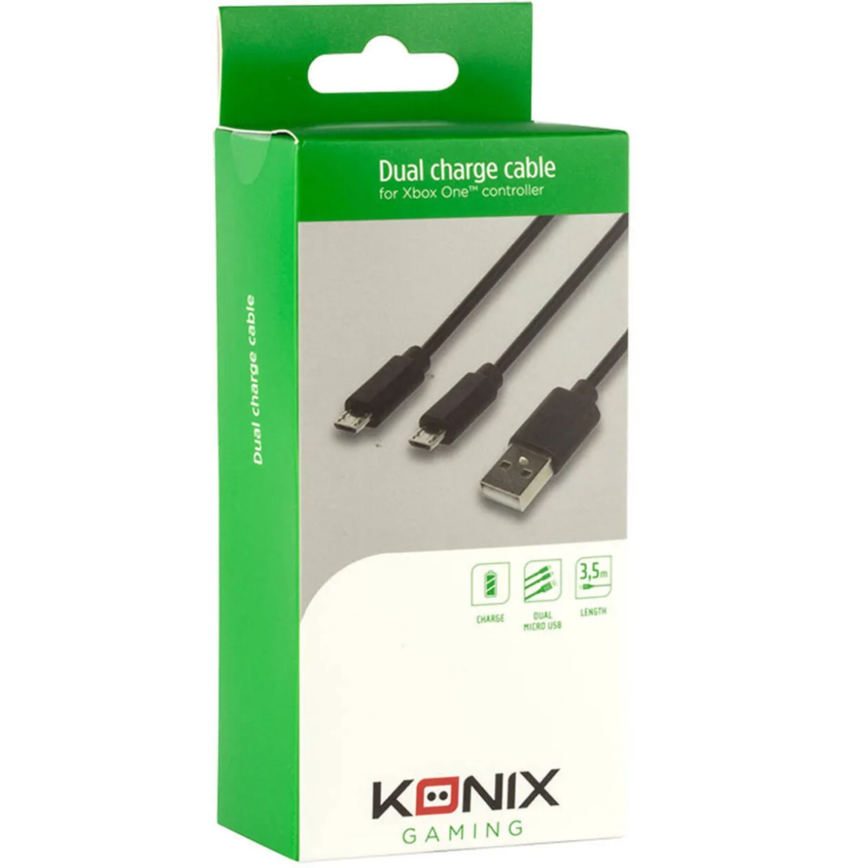 Câble de recharge double pour manette Xbox One