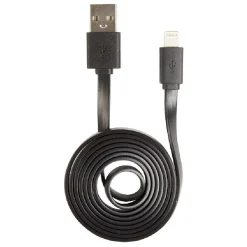 Câble lightning plat charge et transfert de données 1 m