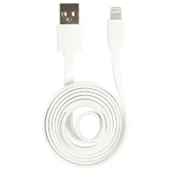Câble lightning plat charge et transfert de données 1 m