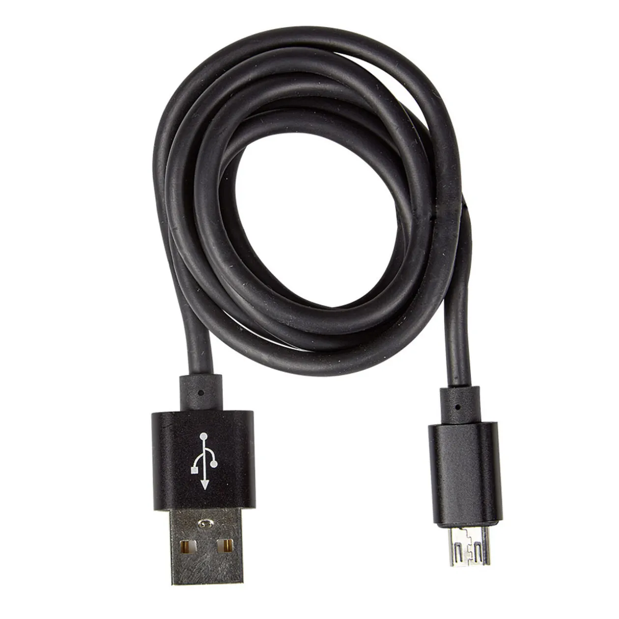 Câble USB vers micro USB plastique PP Noir charge rapide