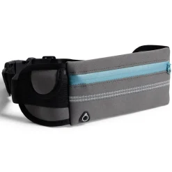Ceinture de sport 37x10cm polyester gris