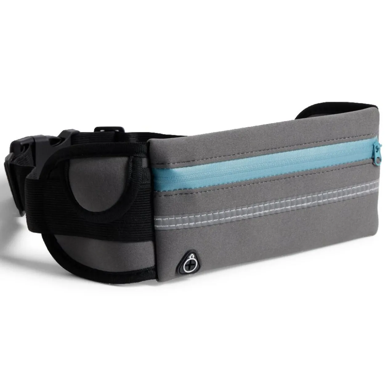 Ceinture de sport 37x10cm polyester gris