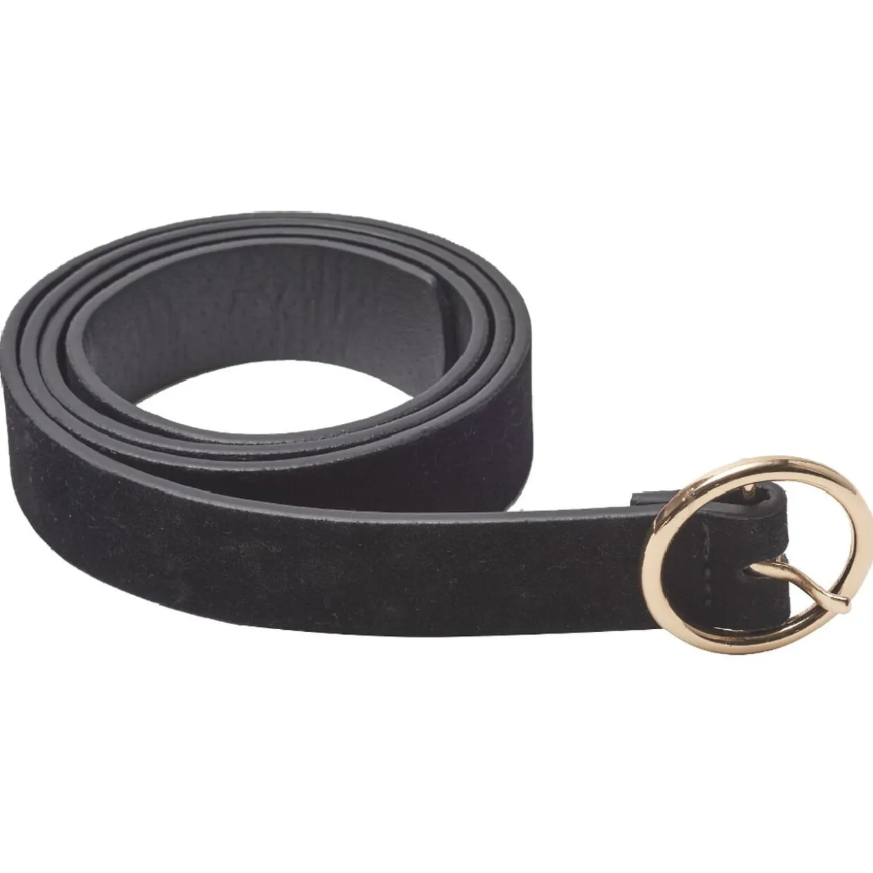 Ceinture noire et dorée simili