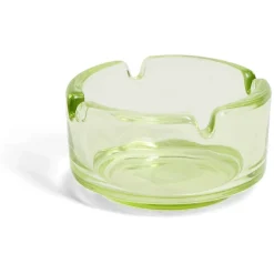 Cendrier en verre Ø7,2xH3,6cm - 6 modèles