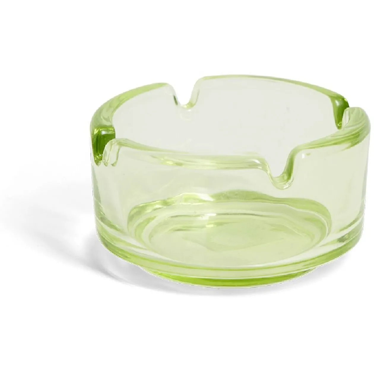 Cendrier en verre Ø7,2xH3,6cm - 6 modèles