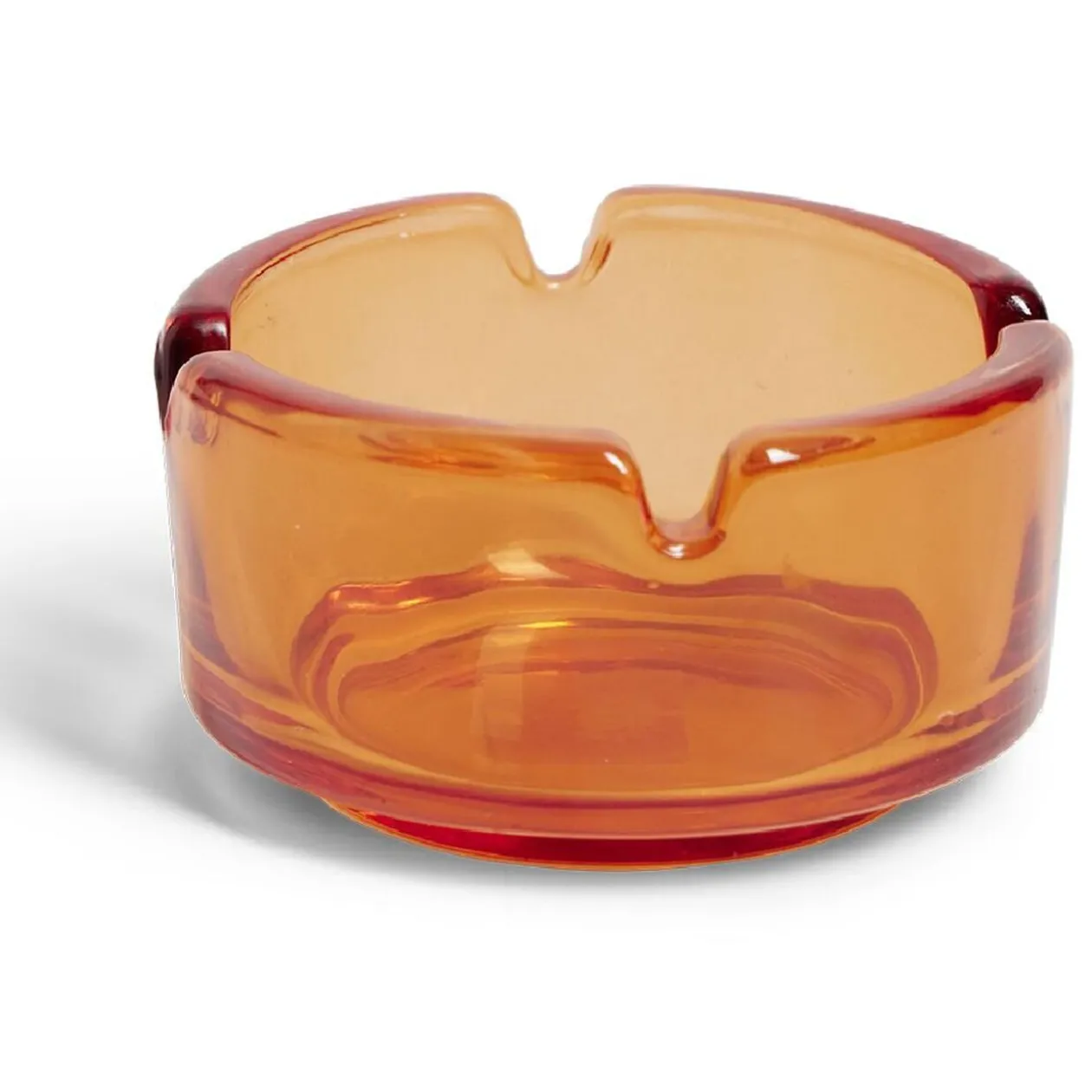 Cendrier en verre Ø7,2xH3,6cm - 6 modèles