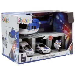 Centre de secours 4 véhicules Police