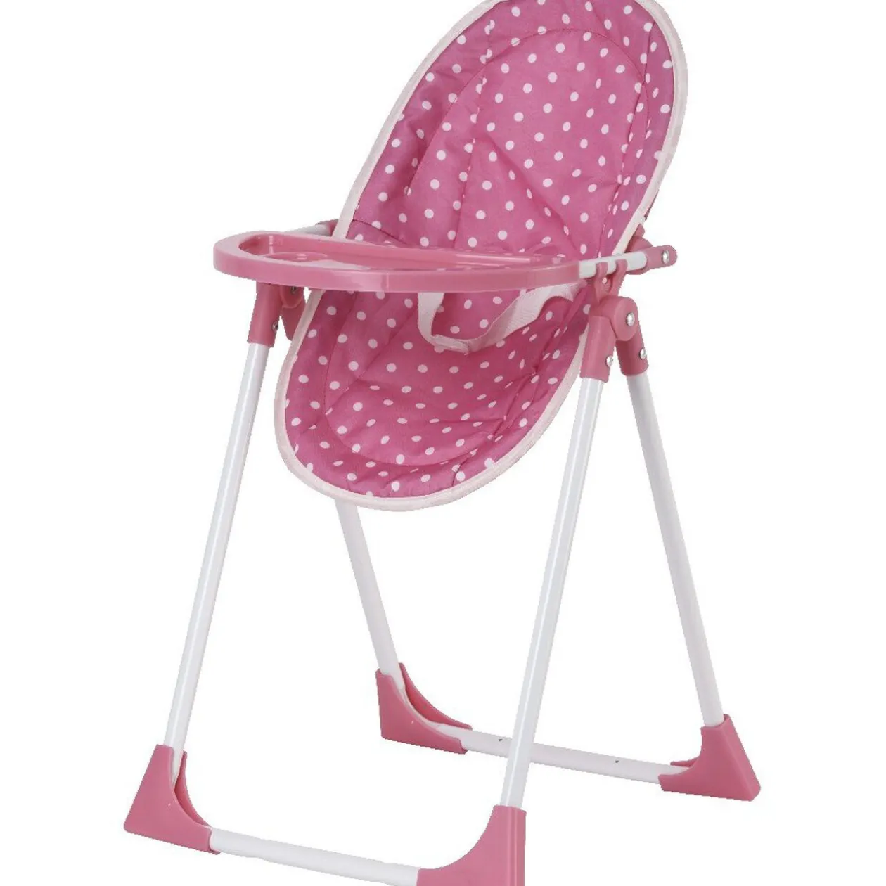 Chaise haute modulable 4 en 1 pour poupon