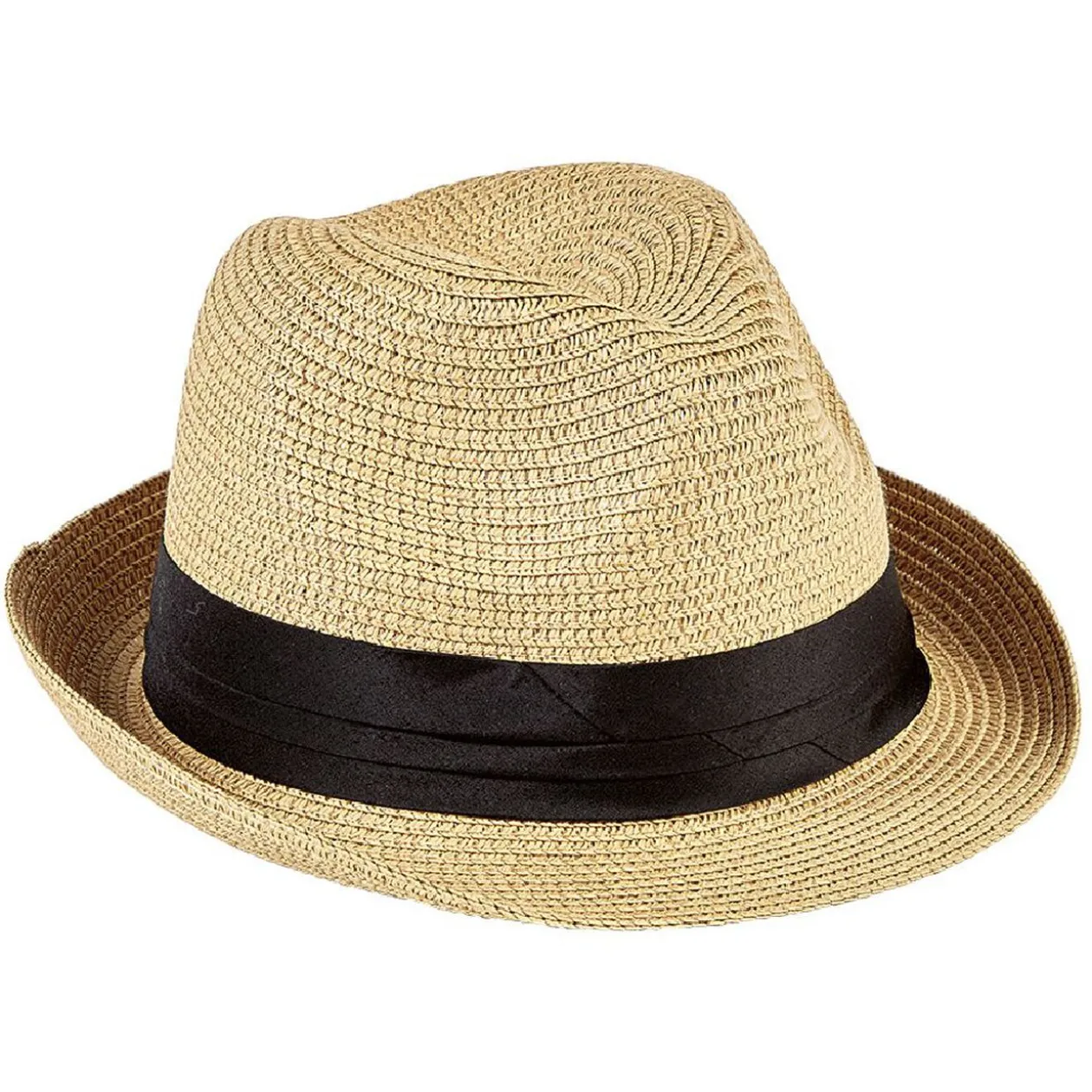 Chapeau de paille avec ruban