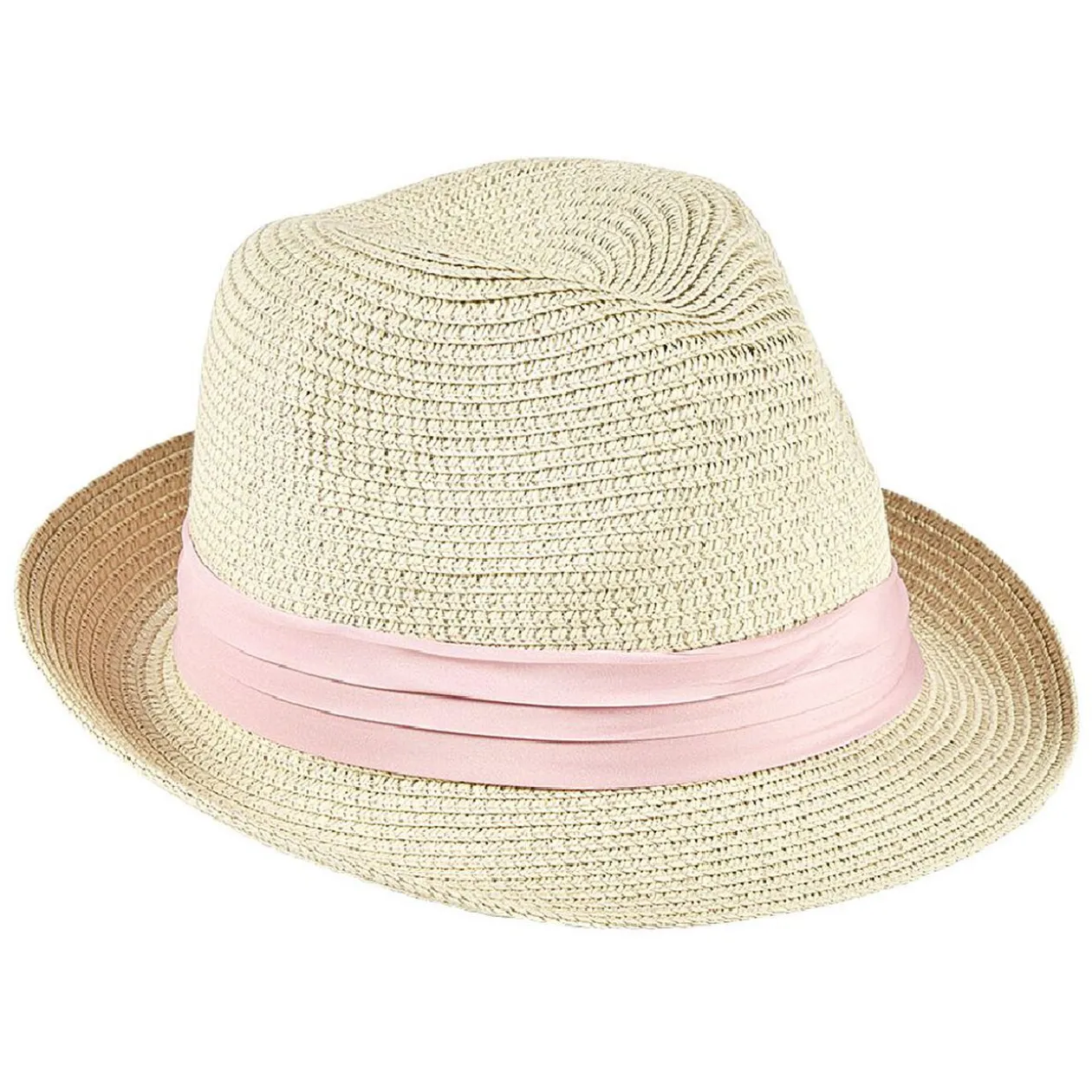 Chapeau de paille avec ruban