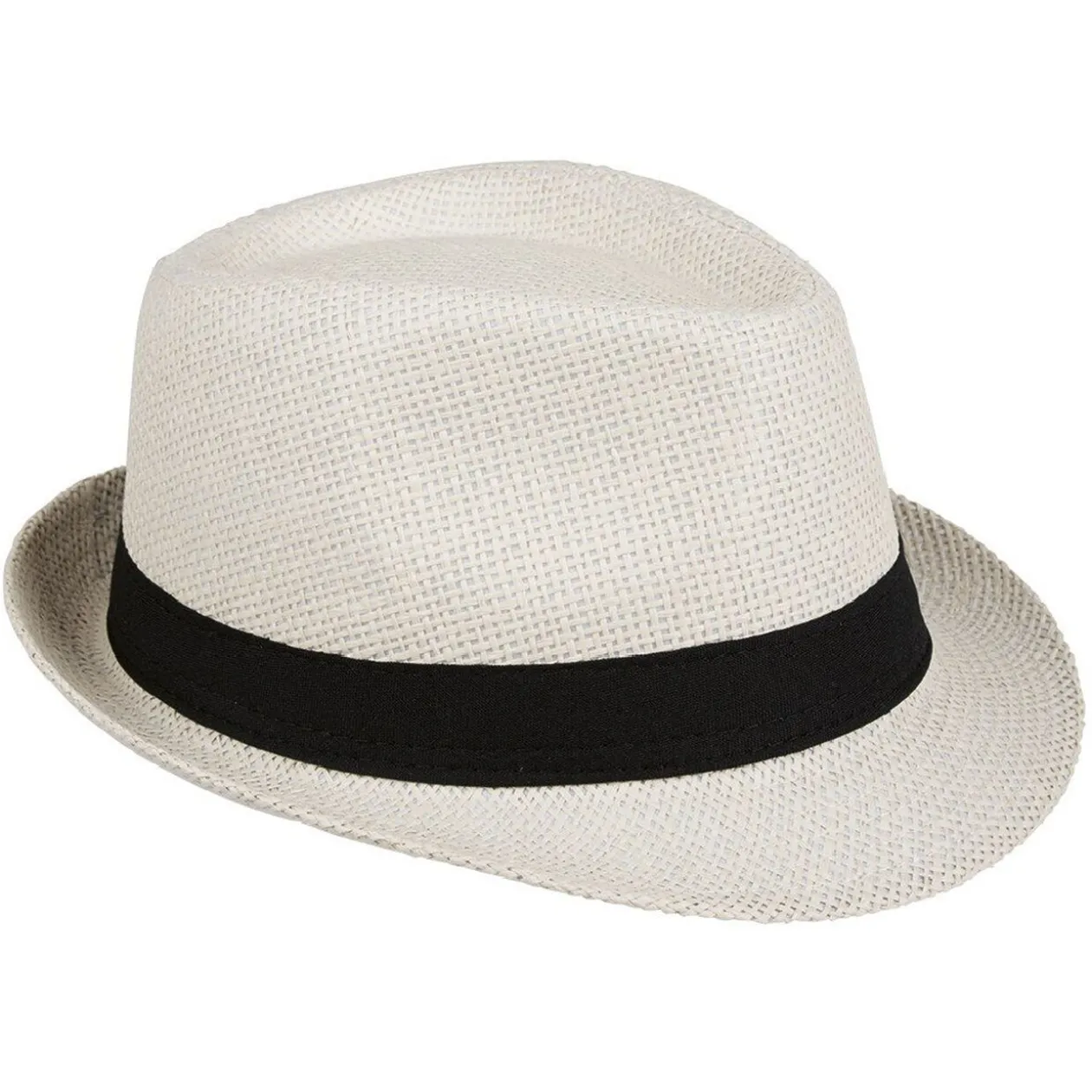 Chapeau Panama avec ruban