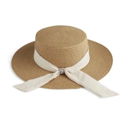 Chapeau ruban églantine