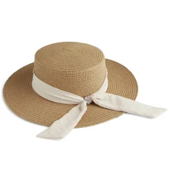 Chapeau ruban églantine