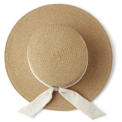 Chapeau ruban églantine