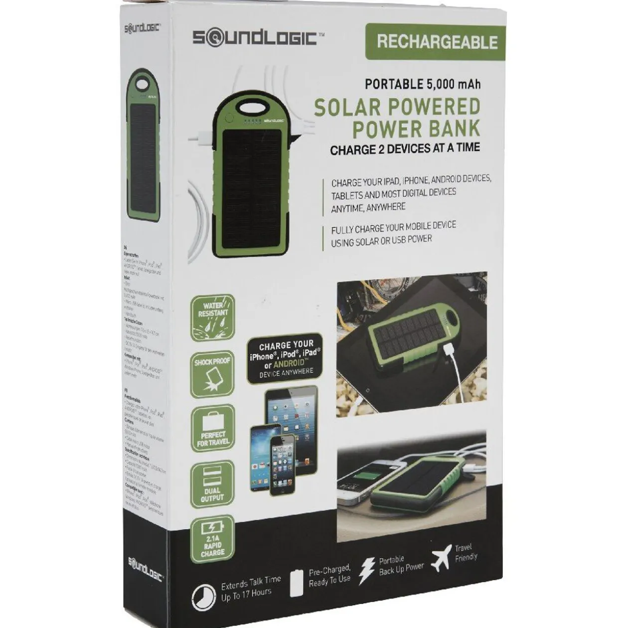 Chargeur nomade solaire