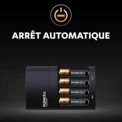 Chargeur pour 4 piles Duracell AA/AAA 4H