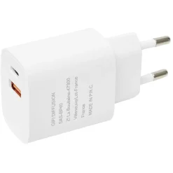 Chargeur USBC USB blanc