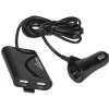 Chargeur voiture double allume cigare 4 USB