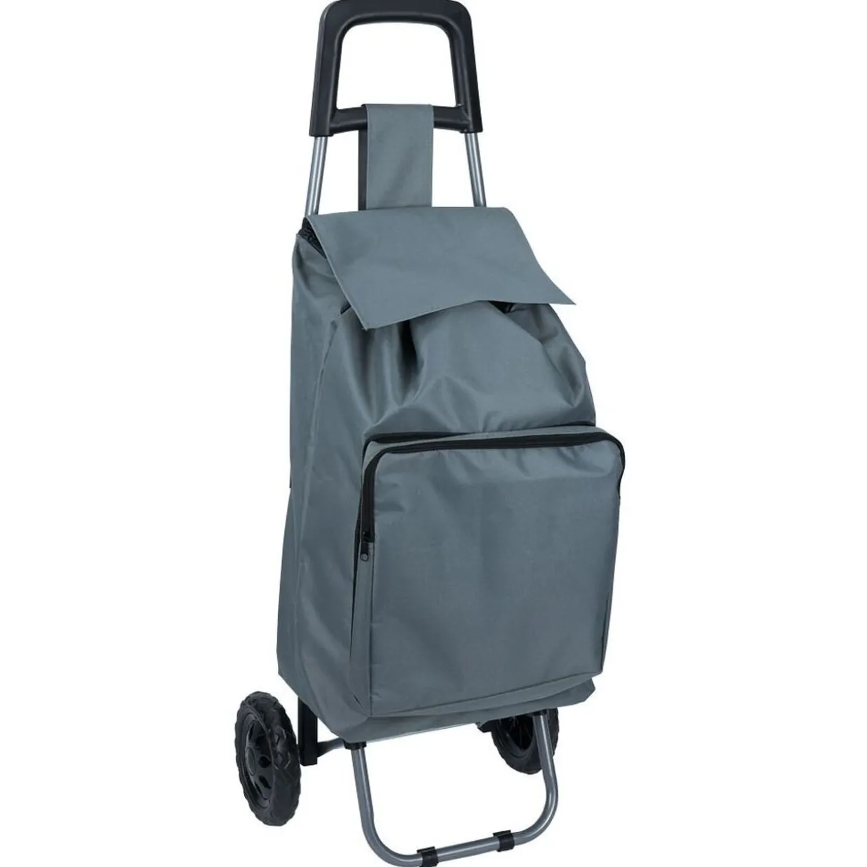 Chariot de course avec poche fraîcheur et 6 roues - 35xH.95cm