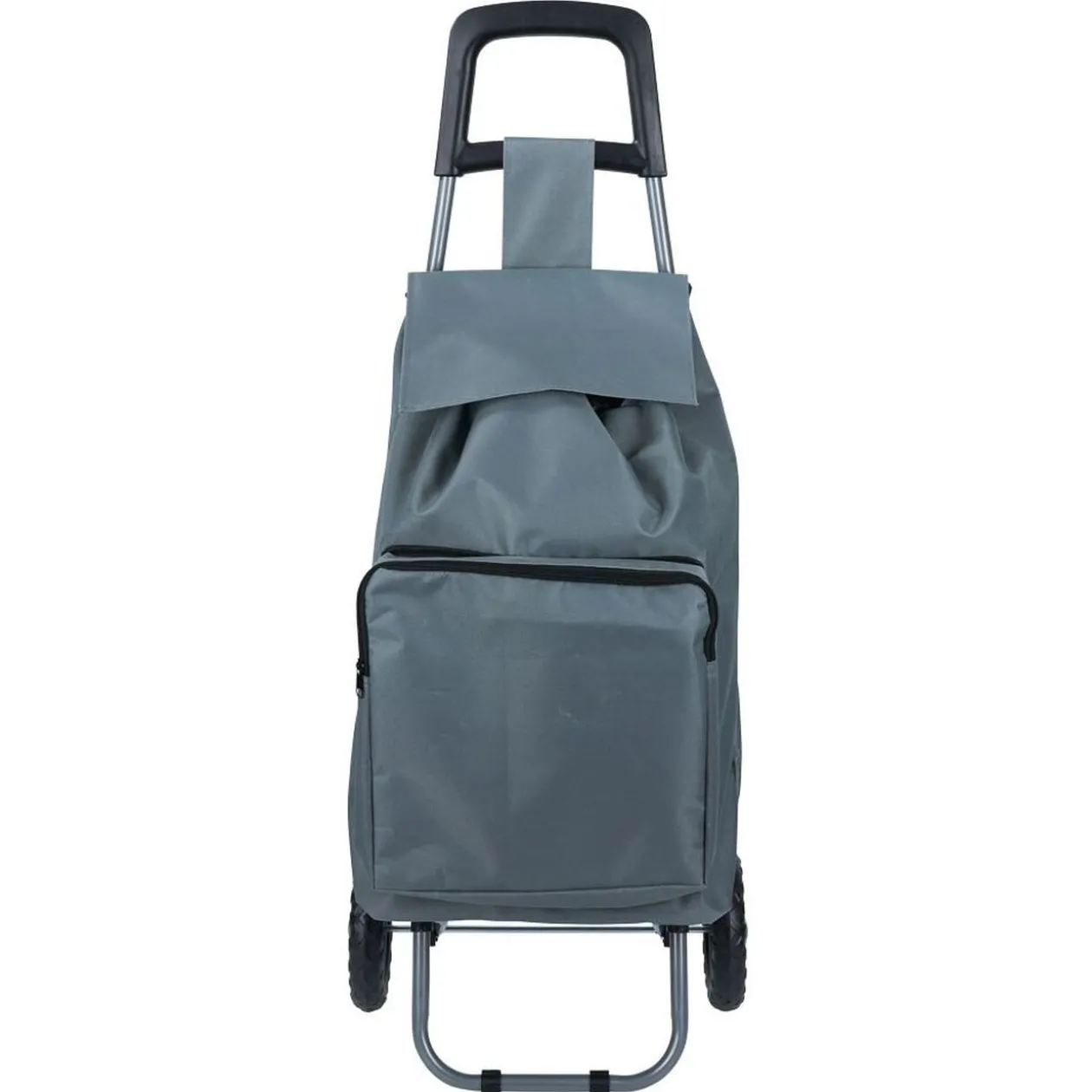 Chariot de course avec poche fraîcheur et 6 roues - 35xH.95cm