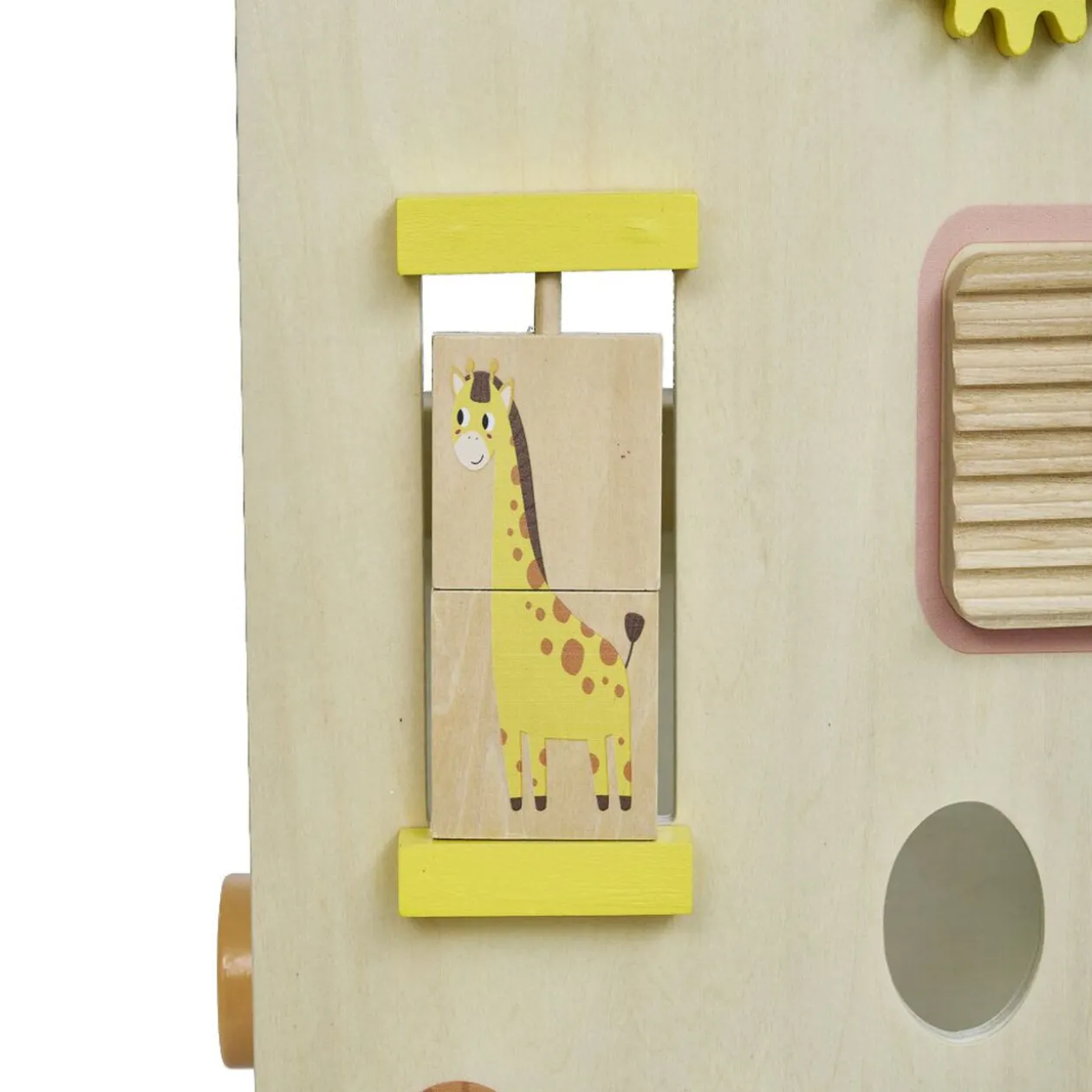 Chariot de marche 7-en-1 en bois