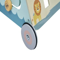 Chariot de marche 7-en-1 en bois